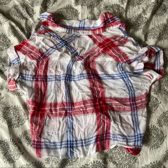 Rails Flannel With Tie - Picture 3 of 4